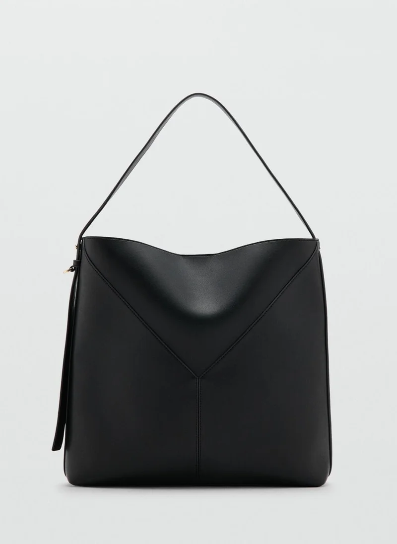 MANGO Large bucket bag